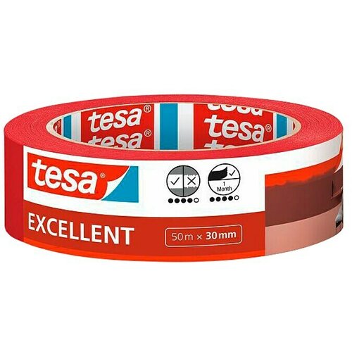 Tesa Ljepljiva krep traka Excellent (50 m x 30 mm) Slike