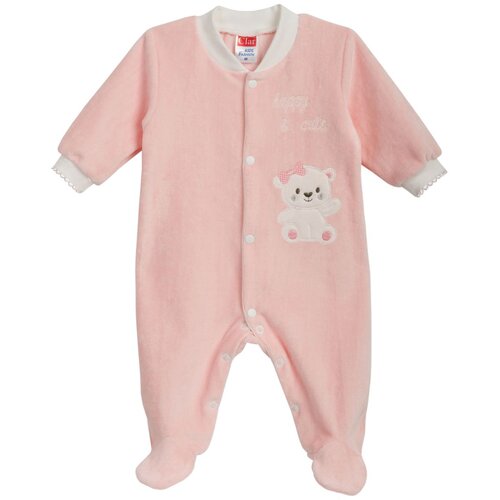 Clar pajac z rokavi DR DH 07269-050-004 Happy & Cute 07269-050-004 D roza 50 Cene