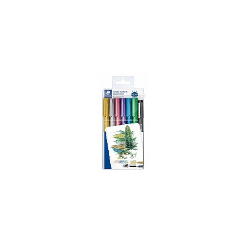 Staedtler Flomaster Metalic, 6 komada Cijene