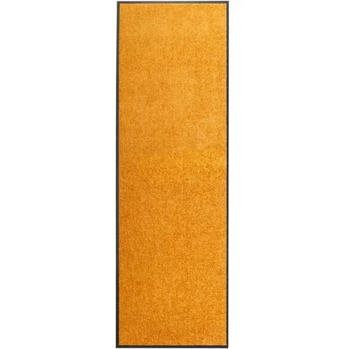  Pralni predpražnik oranžen 60x180 cm