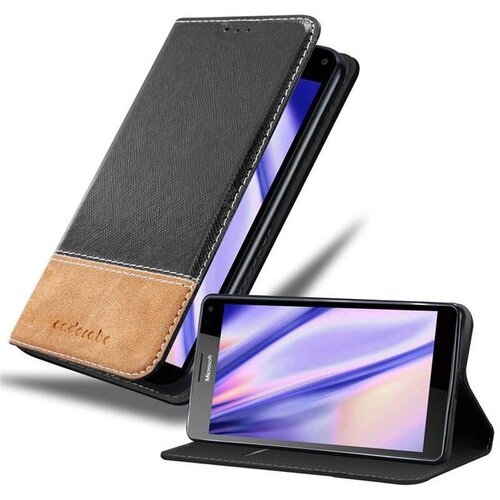 Cadorabo Case, združljiv z Nokia v črno rjavi barvi - za&scaron;čitni pokrov z magnetnim zapiranjem, stoječo funkcijo in režo za kartico, (20588314) Cene
