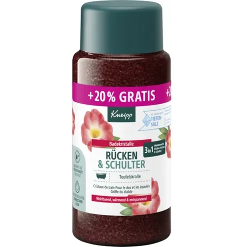 Kneipp Kristali za kopel "Dobro počutje hrbta" - 720 g