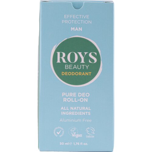 ROYS Beauty Pure Deo Roll-On Man - 50 ml Slike