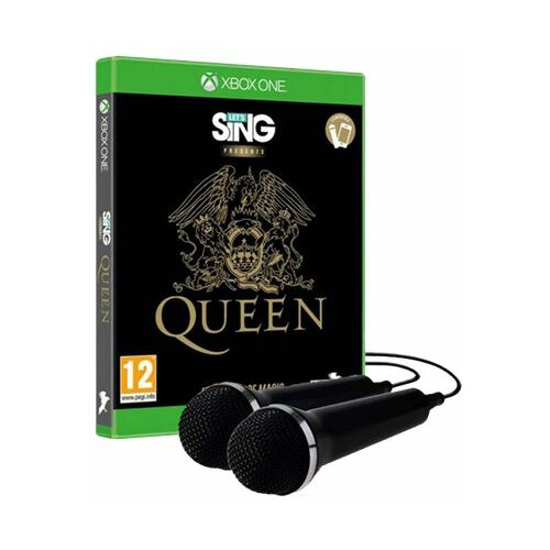 Ravenscourt Lets Sing Queen sa dva mikrofona igra za Xbox One Slike