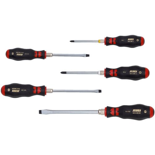 Würth set 3K Zebra odvijača sa udarnom kapom &scaron;lic+PH 5 komada 06139015 Cene