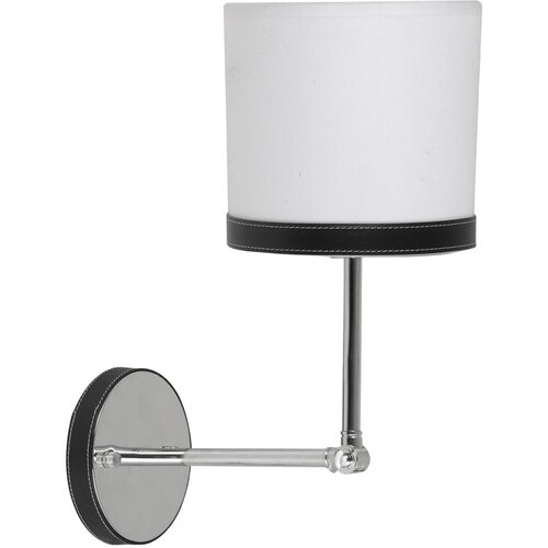 Candellux tida zidna lampa 1X40W E14 hrom / abažur Slike