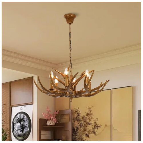  Brilagi - Luster na lancu DEER 6xE14/10W/230V Ø 70 cm, u obliku rogovlja Cene