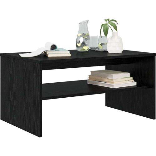  Stolić za kavu Crni hrast 80 x 50 x 40 cm Konstruirano drvo Slike