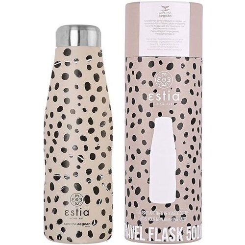Estia termo steklenica, 0,5 L, LEOPARD TAUPE, 01-16630 Slike