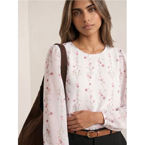 Sinsay Bluza s cvjetnim motivom i puf rukavima Cijene