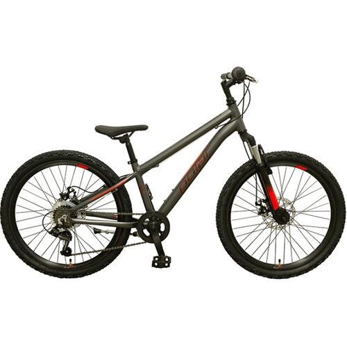  BICIKL POLAR SONIC 24 FS DISK Alu anthracite-red Cene