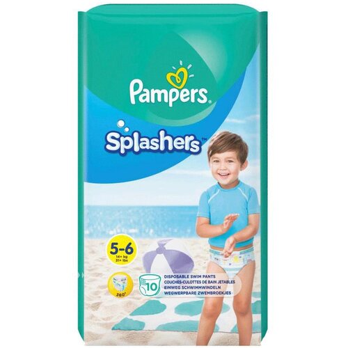 Pampers pelene za kupanje Splashers 5-6g, 10 / 1 Slike