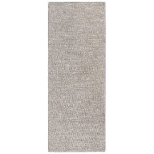 Elle Decoration Bež ročno tkan tekač iz me&amp;scaron;anice volne 80x200 cm Pradesh Linen White &amp;ndash; Slike