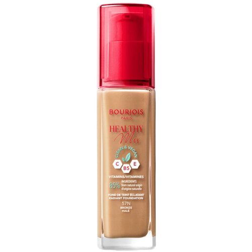 Bourjois Tečni puder Healthy Mix Anti-Fatigue, 57N Bronze, 30ml Cene