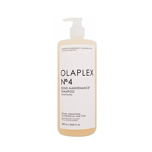 Olaplex Bond Maintenance No. 4 obnovitveni šampon za vse vrste las 1000 ml za ženske