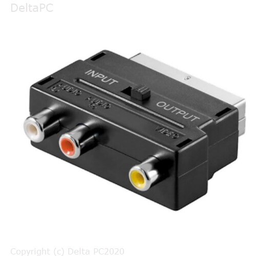 SCART prelaz na 3 x RCA, sa prekidacem Cijene