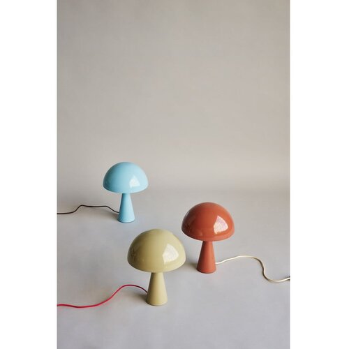 H&amp;uuml;bsch Svijetlo plava stolna lampa (visina 33 cm) Mush &amp;ndash; Slike