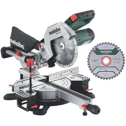 Metabo 613216900 preklopna pila 216 mm 30 mm 1200 W