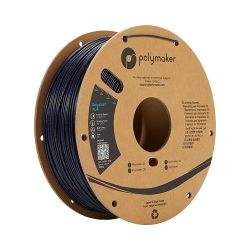  PolyLite PLA Galaxy Dark Blue Slike
