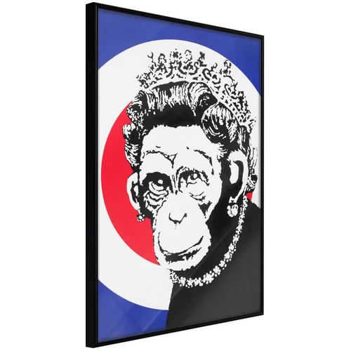  Poster - Banksy: Monkey Queen 30x45