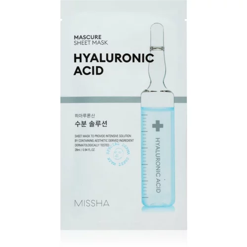 MISSHA Mascure Hyaluronic Acid hidratantna sheet maska 28 ml