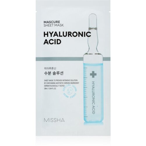 MISSHA mascure maska za lice u maramici sa hijaluronskom kiselinom 28ml Cene