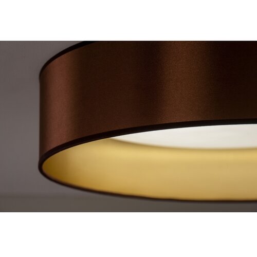  Duolla - LED plafonsko svetlo ROLLER LED/24W/230V, prečnik 45 cm, bakarno/zlatno Slike