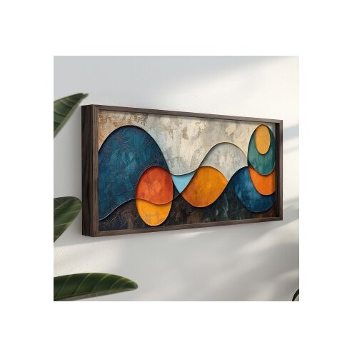 Wallity Zidna slika HUM002, 120x40x3,5 cm Slike