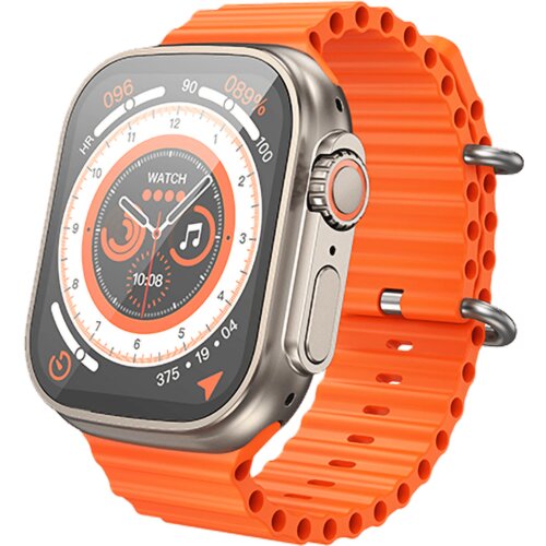hoco. Pametni sat, 1.96″ zaslon, Dual Bluetooth, IP67 – Y12 Titanium Gold Cijene