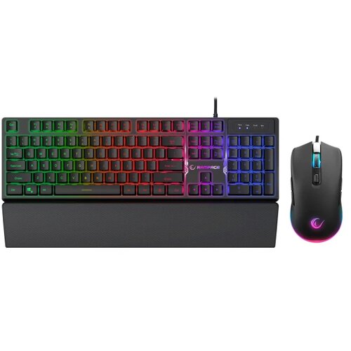 Rampage Tastatura+miš žični set KM-RX7 FORTUNA V2 crni 42577 Cene