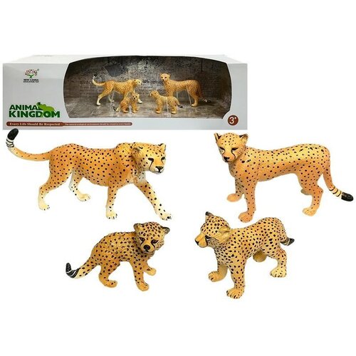  Cheetah Educational Figures 4 pieces Savannah Slike