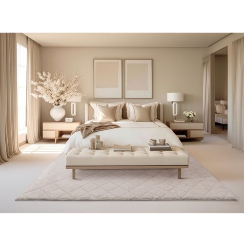  Tepih protiv klizanja MODENA NEW 120x160 cm krem (prigu&amp;scaron;iva) Slike