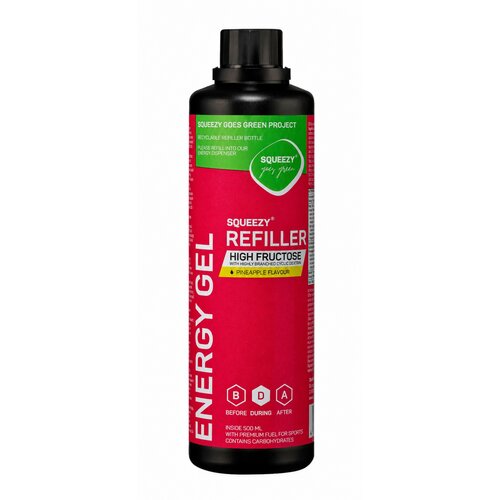 Squeezy Energy Gel High Fructose Refiller - ananas Slike