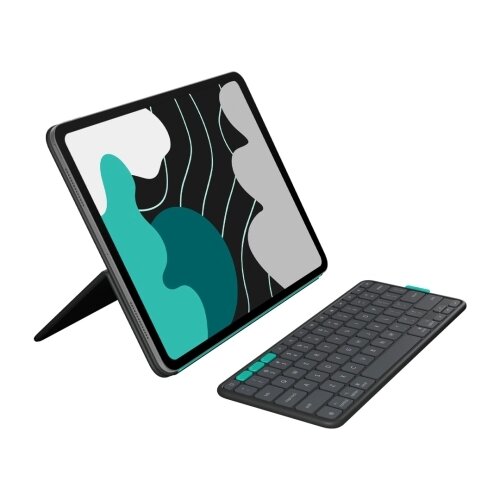 Logitech Flip Folio keyboard case for iPad Pro & Air 13" Graphite - US Cene