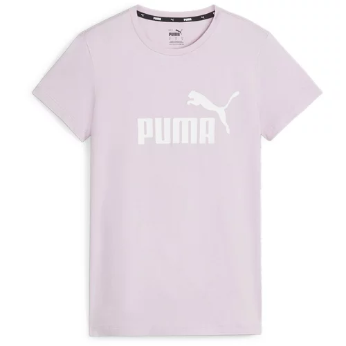 Puma Tehnička sportska majica 'Essentials' lila / bijela