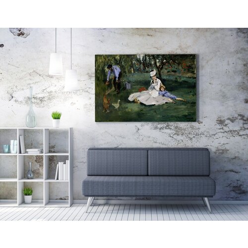 Wallity WY293 (50 x 70) Multicolor Decorative Canvas Painting Cene