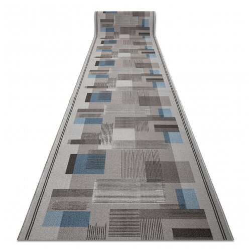 RugsX Tekač gumiran LISTRA Geometrijski, proti zdrsu siva 67 67x150 cm, (21998415) Cene