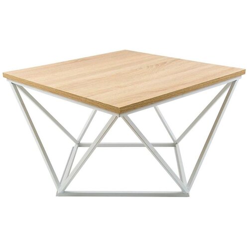  Konferencijski stočić CURVED 60x60 cm bela/bež Cene