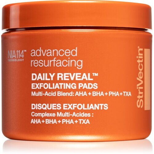 StriVectin Advanced Resurfacing Daily Reveal Exfoliating Pads eksfolijacijske blazinice za zaglađivanje kože lica i smanjenje pora 60 kom Cijene