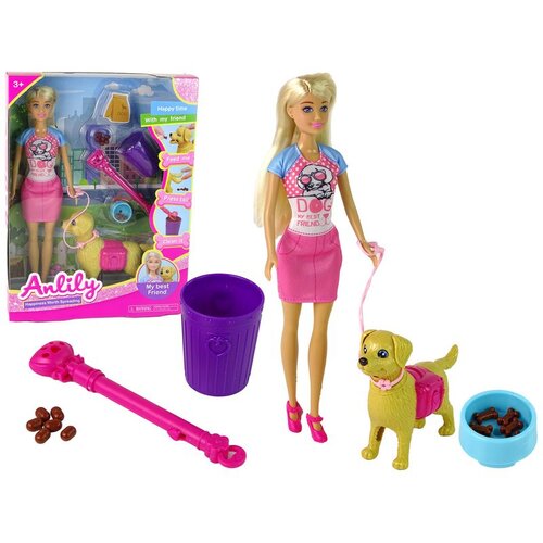 Lean Toys lutka s psićem i dodacima za njegu Cijene