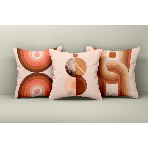 WALLXPERT Asr_plw25 - 30 multicolor cushion cover set (3 pieces) Cene