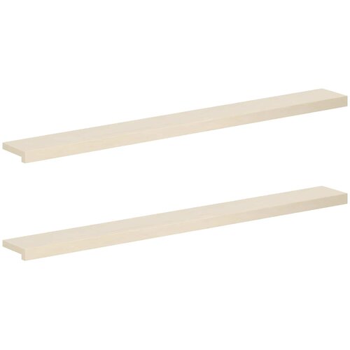  Prozorske klupice 2 kom. Bijela 160 x 20 x 2 cm Slike