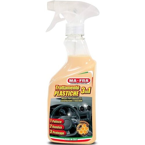 Mafra Sprej 3u1 za či&scaron;ćenje plastike u automobilu 500ml Cene