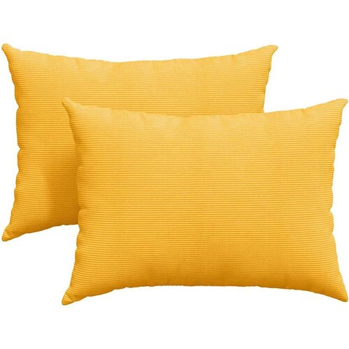  Jastučići za sofu 2 pcs Svijetlo žuta 70 x 50 cm Slike