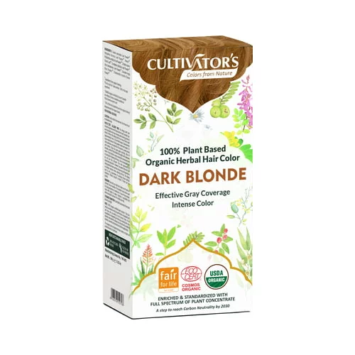 CULTIVATOR'S Organic Herbal Hair Color - Dark Blonde