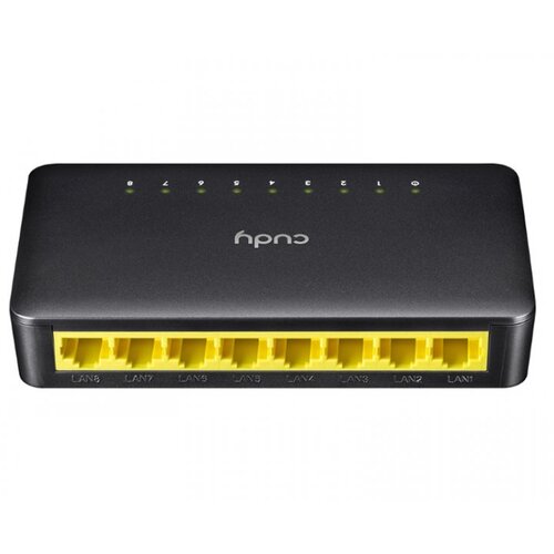 Cudy FS108D 10/100 Mbps 8 portni svič Slike