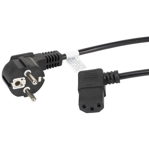 Lanberg Kabel de Alimentacion Schuko Cee 7/7 in IEC320 C13 ACODADO 1,8M, (21091039) Cene
