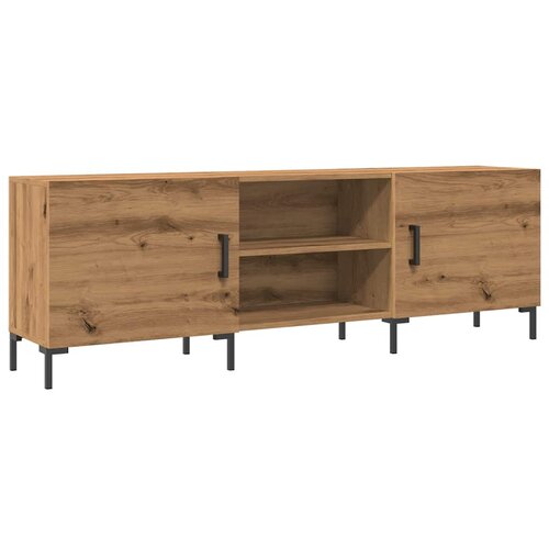 Maison Chic TV omarica - TV stojalo - Televizijska omarica artisan hrast 150x30x50 cm inženirski les, (21699091) Slike
