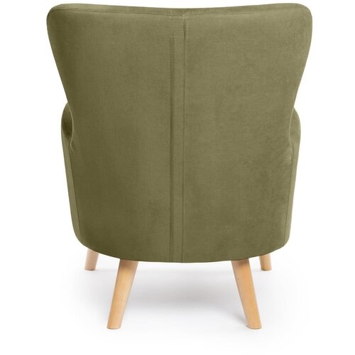 Bonami Selection Zelena wing fotelja Noemye &amp;ndash; Slike