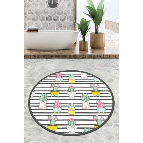 Lessentiel Maison Catinus Cactus prostirka za kupatilo, 120cm, šarena Cene